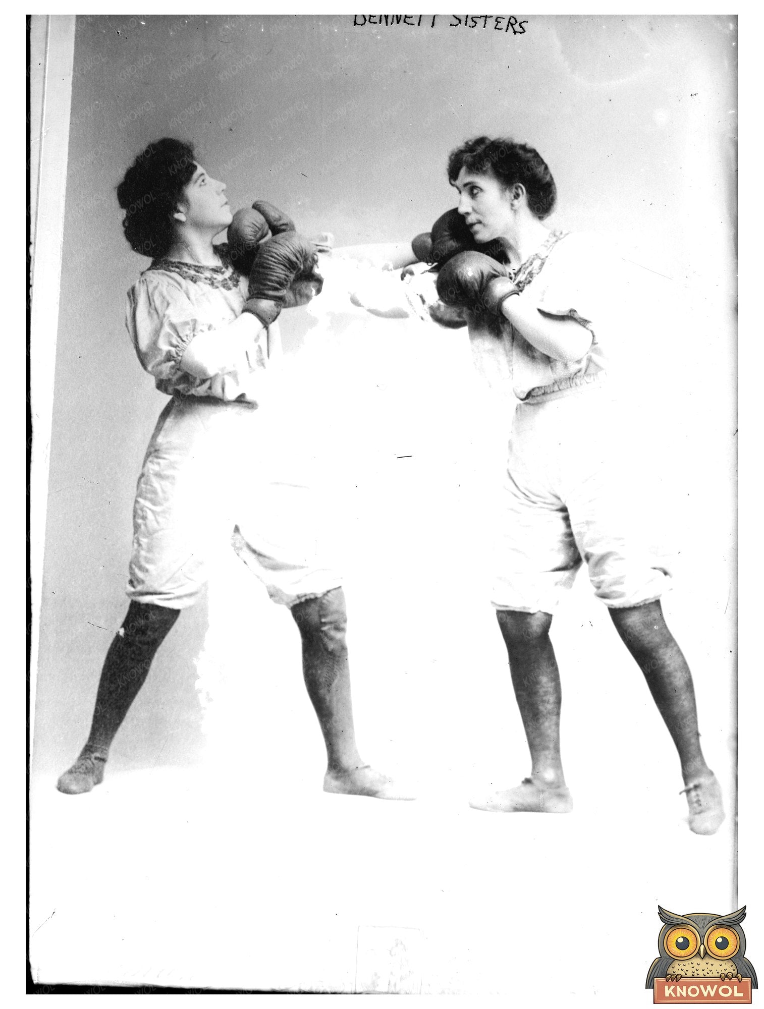 1910s Boxing Match: Bold Bennett Sisters Battle