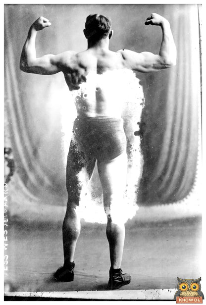 Vintage Portrait of a Young Man, Circa 1910-1915