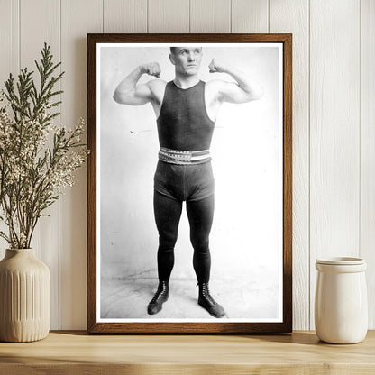 Early 20th Century Labor Leader in Action
