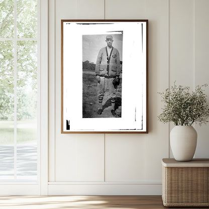 1912 Minor League Baseball Pitcher in Action