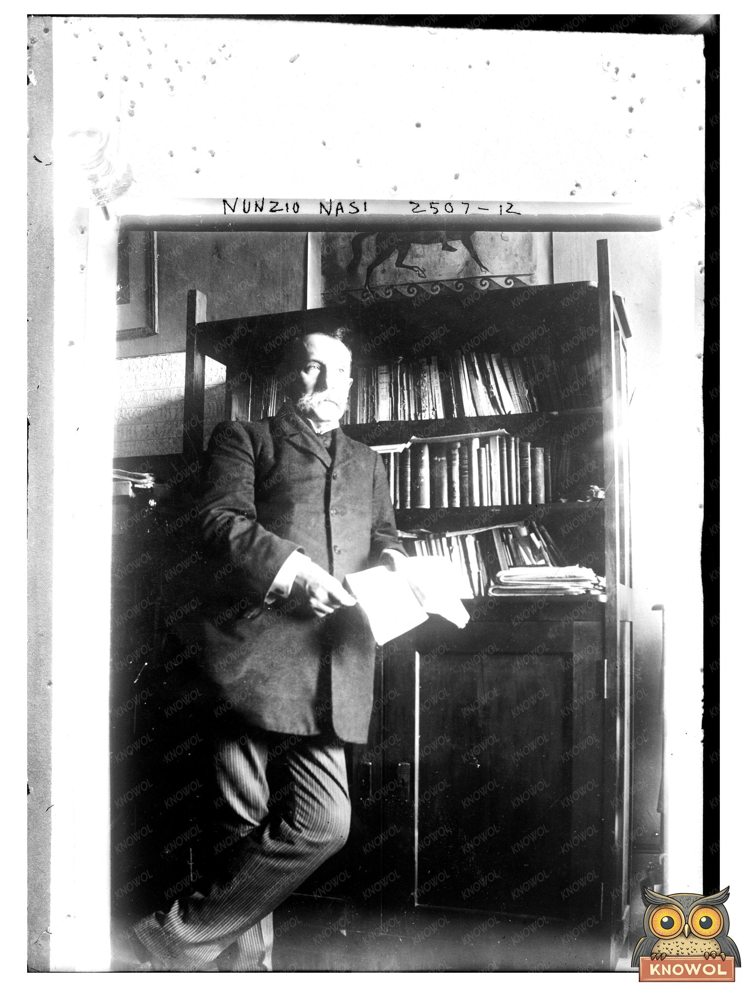 Nunzio Nasi: Early 20th Century Icon Portrait