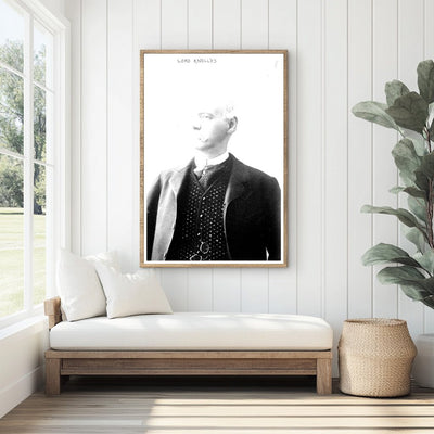 Vintage Portrait of a Notable British Civil Servant