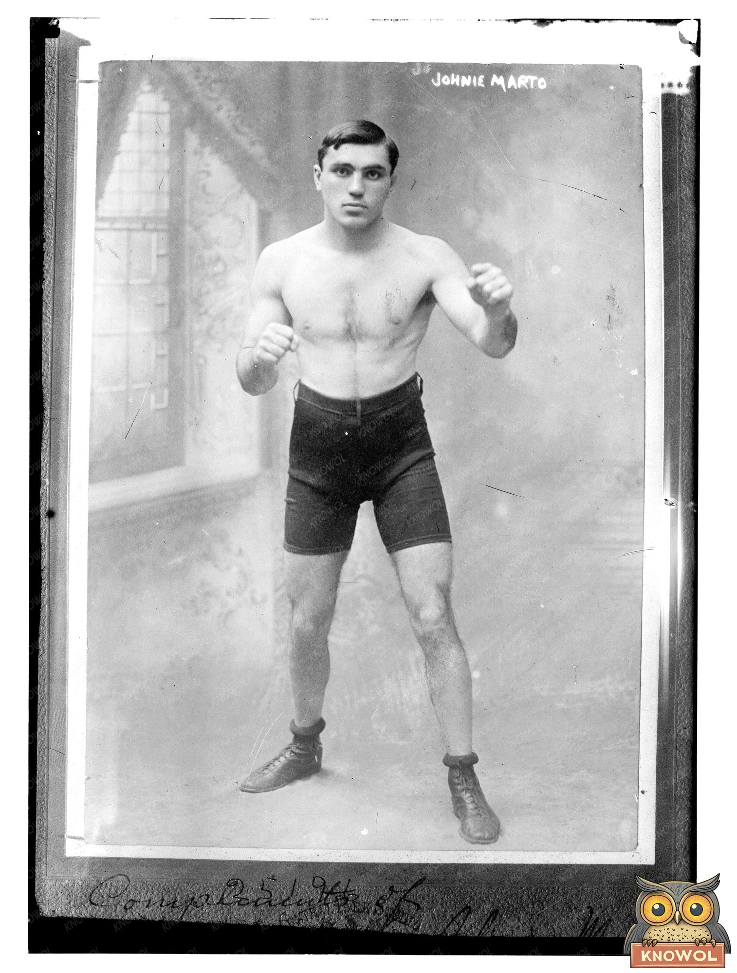 Vintage Portrait of Young Boy, Circa 1910-1915
