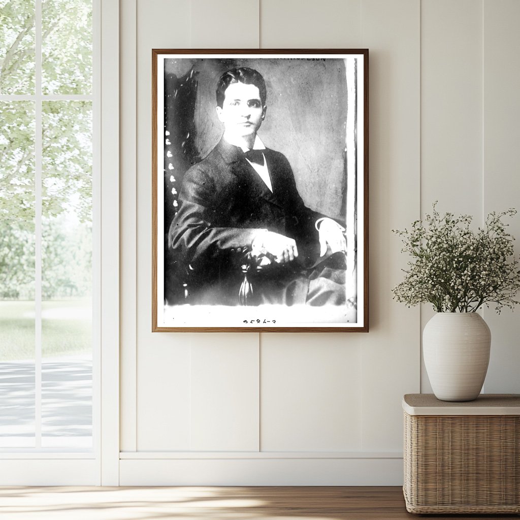 Early 20th Century Revivalist Minister Portrait