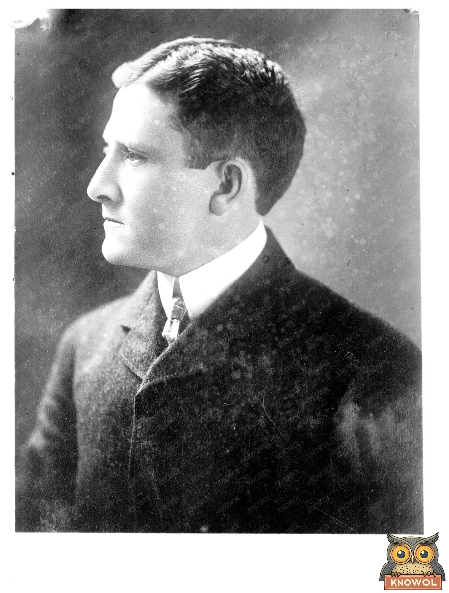 Historic Portrait of U.S. Senator Morris Sheppard