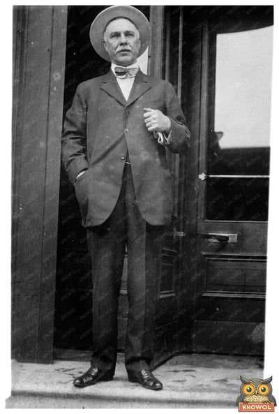 Early 1910s Portrait of Indianas Political Leader