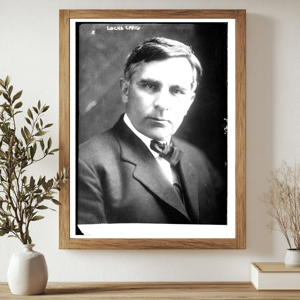 Historic Portrait of North Carolinas 55th Governor