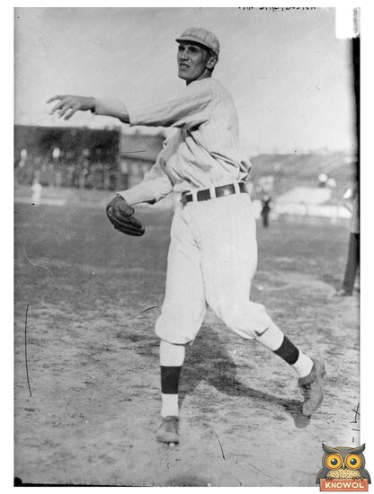 1912 Baseball Star Ben Van Dyke in Boston, AL