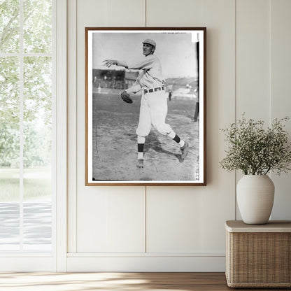 1912 Baseball Star Ben Van Dyke in Boston, AL
