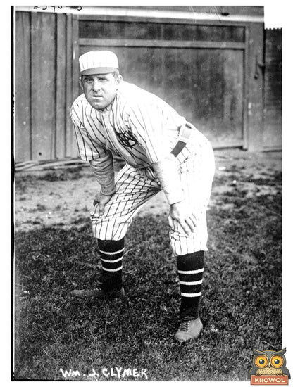 1913 Buffalo Baseball Manager Portrait of William J. Clymer