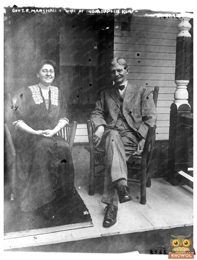 Intimate Portrait of Indianas Governor & His Wife