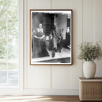 Intimate Portrait of Indianas Governor & His Wife