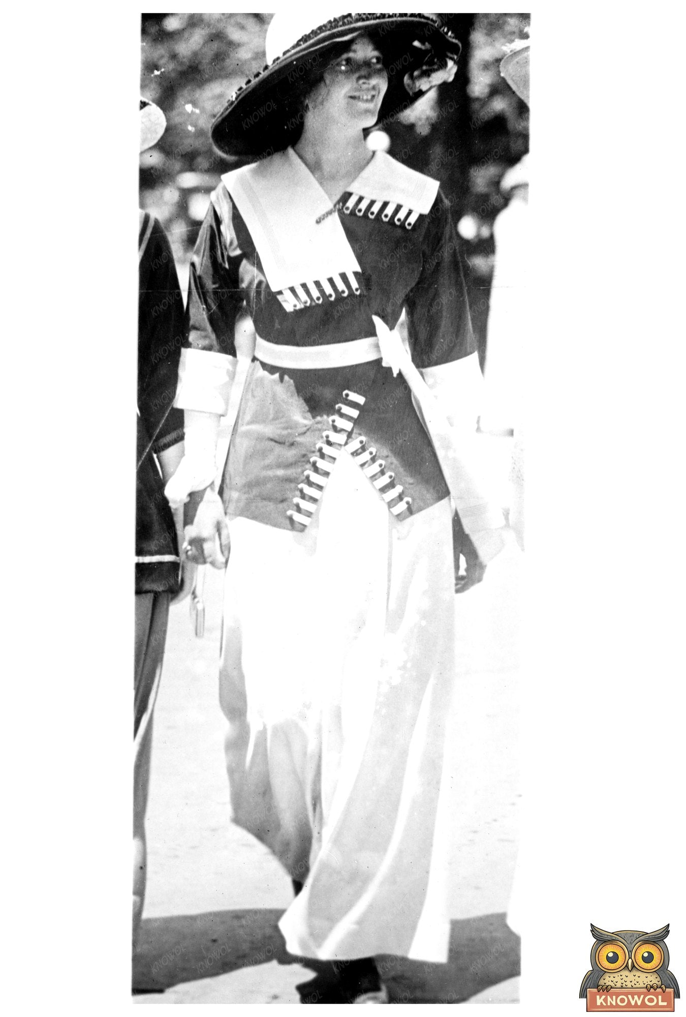 Vintage Portrait of a Young Woman, Early 1910s
