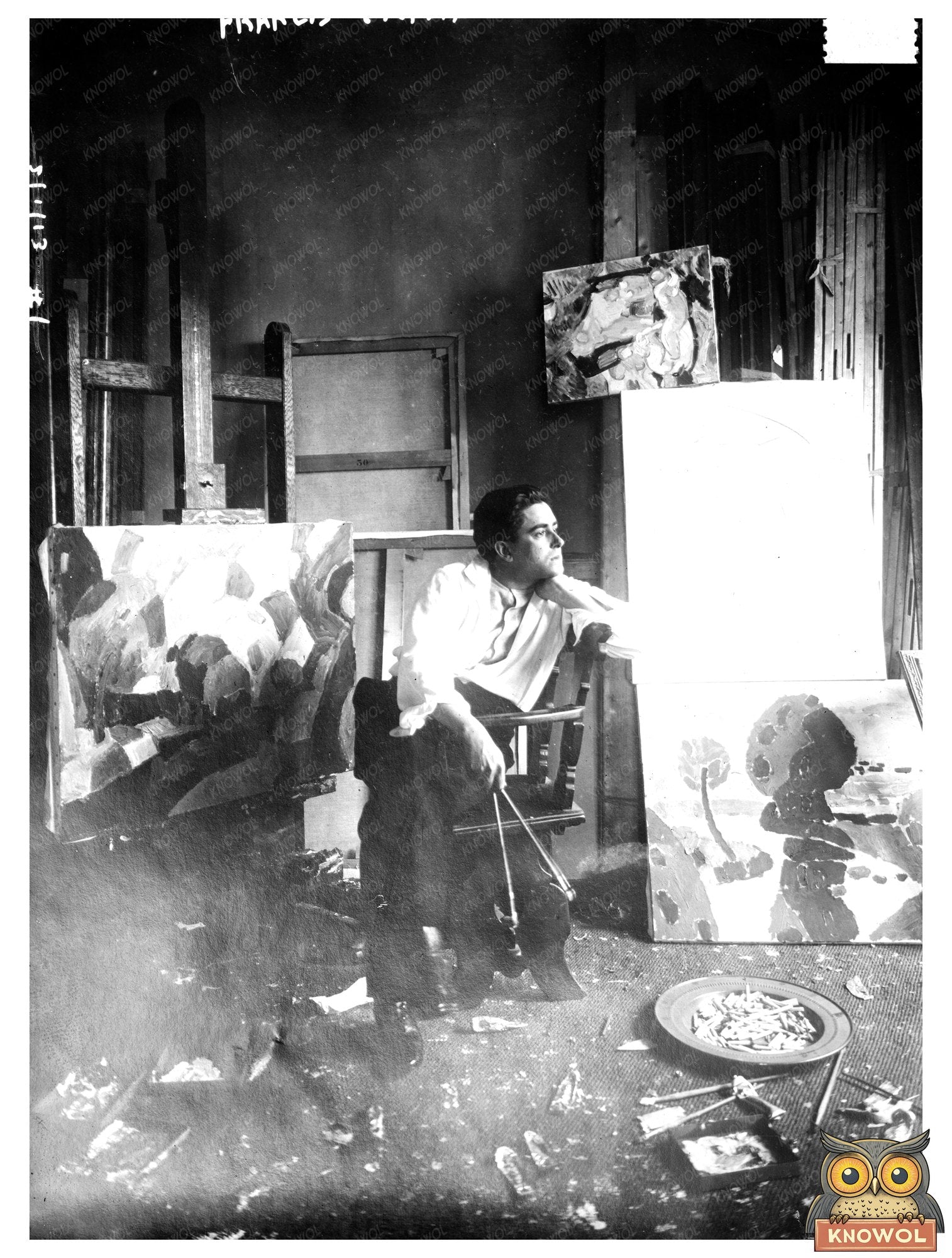 Early 20th Century Dadaist Art Movement Icon