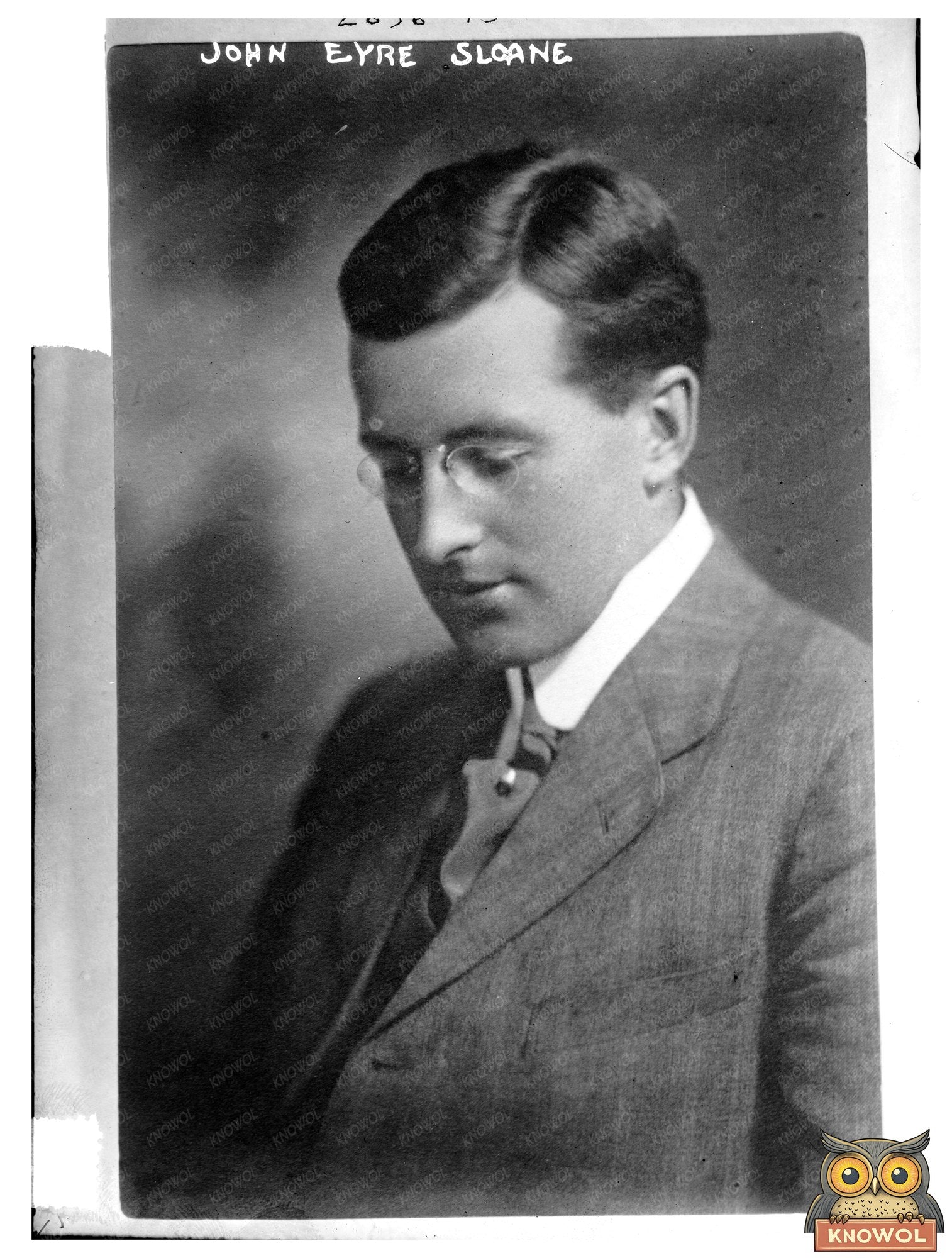 Early 20th Century Portrait of a Notable Figure