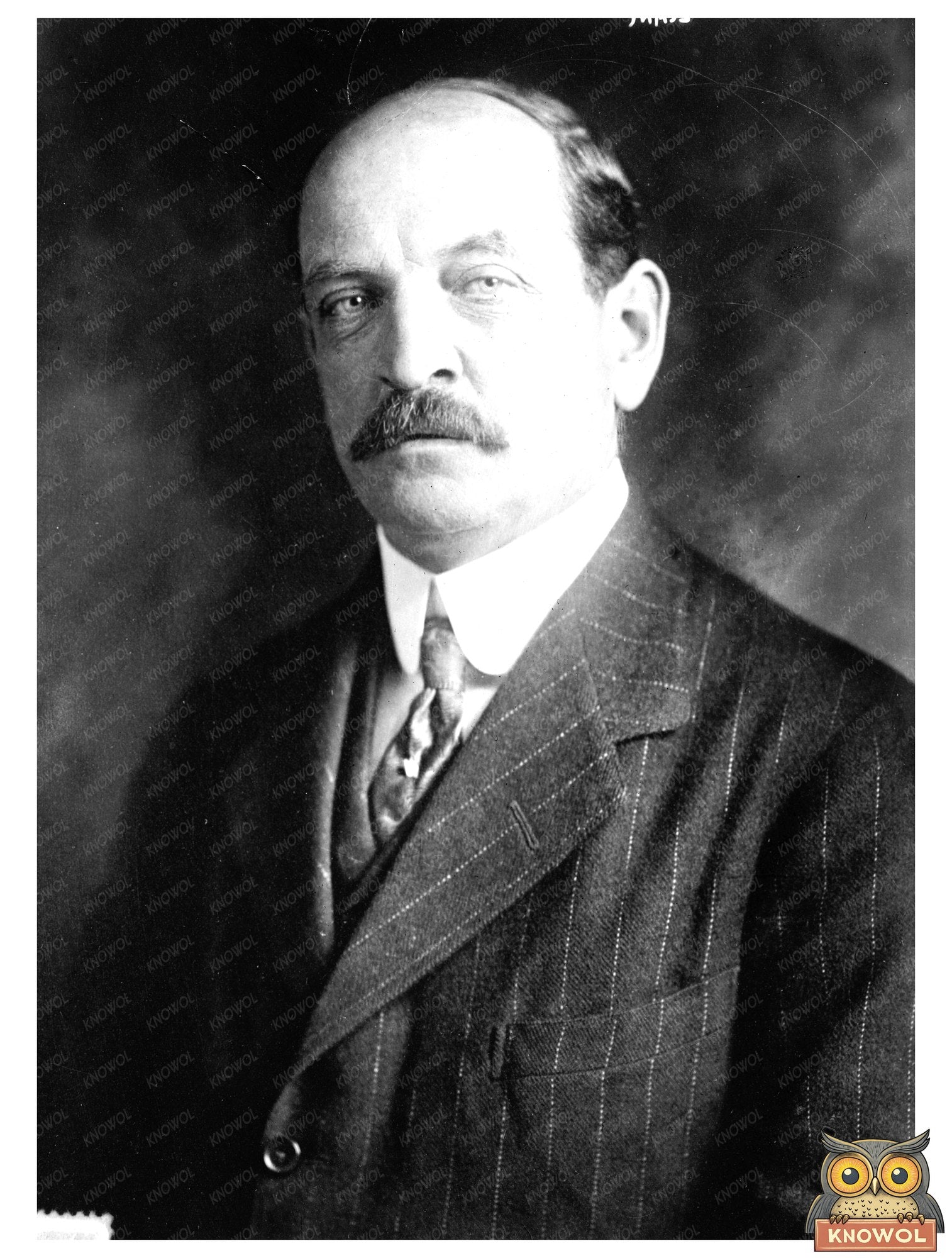 Early 1910s Portrait of a Notable Massachusetts Figure