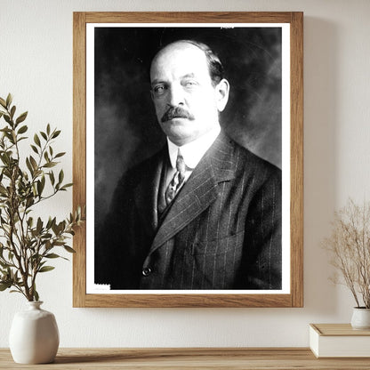 Early 1910s Portrait of a Notable Massachusetts Figure