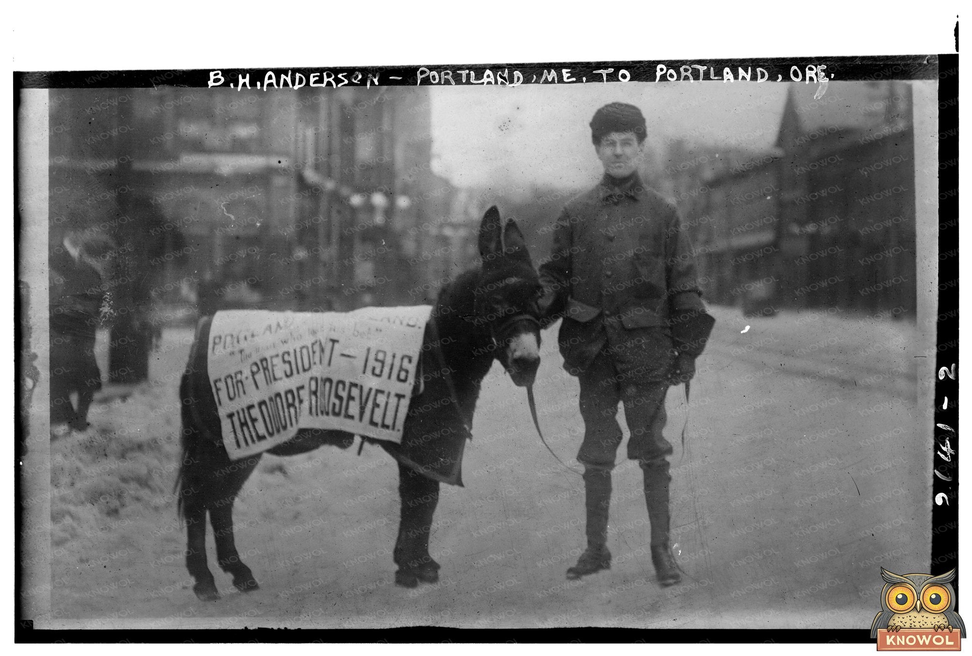 1913 Cross-Country Journey from Portland to Portland