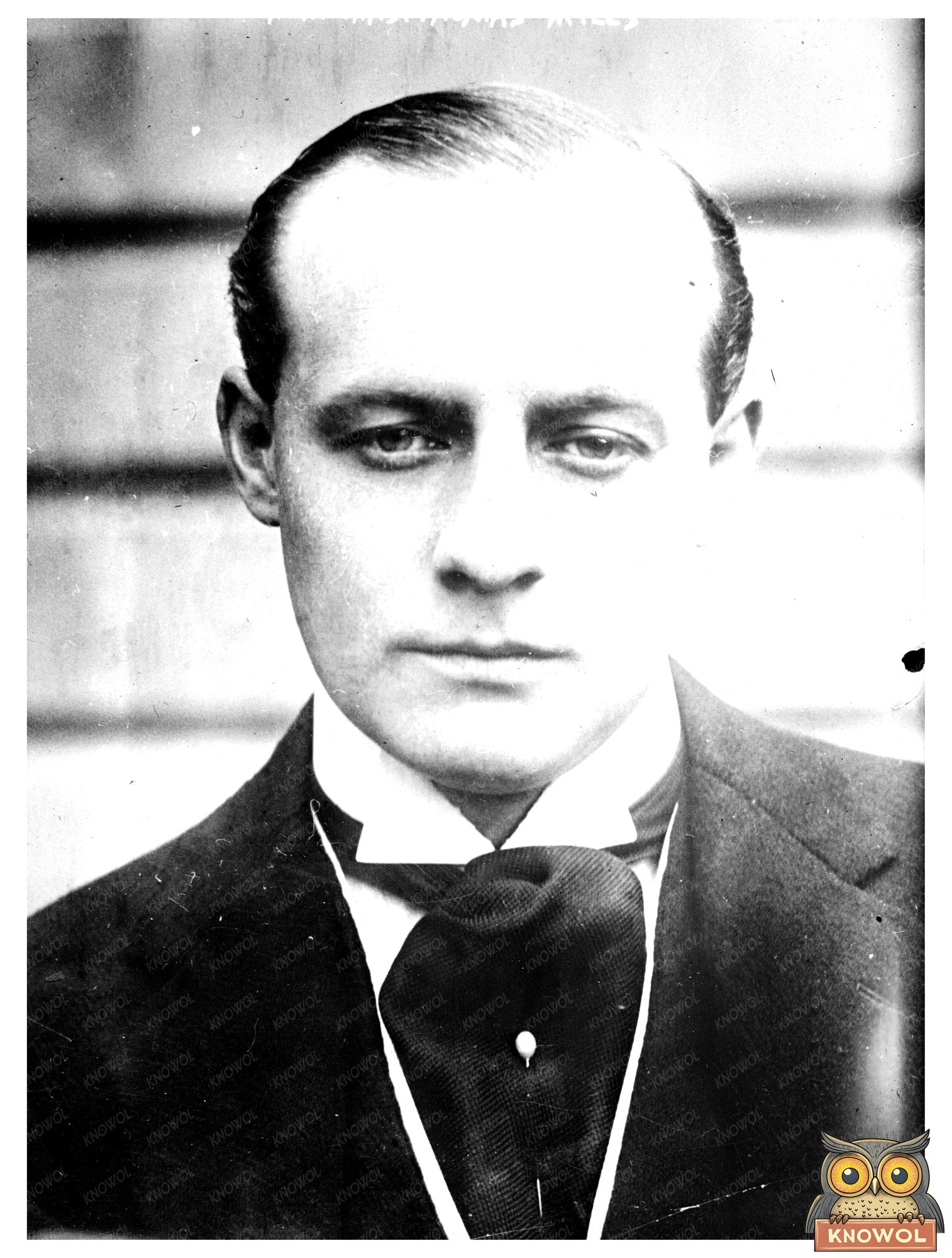 Early 20th Century Political Portrait of C.T. Mills