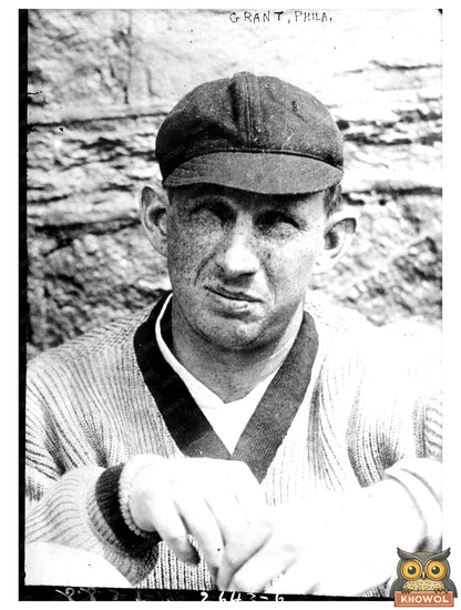 1908 Eddie Grant: A Glimpse of Early Baseball Glory