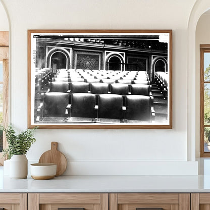 Historic House of Representatives: New Seating Arrangements