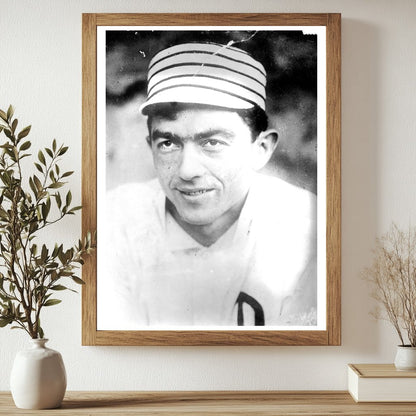 1911 Frank Baker: Baseball’s Home Run Hero in Action