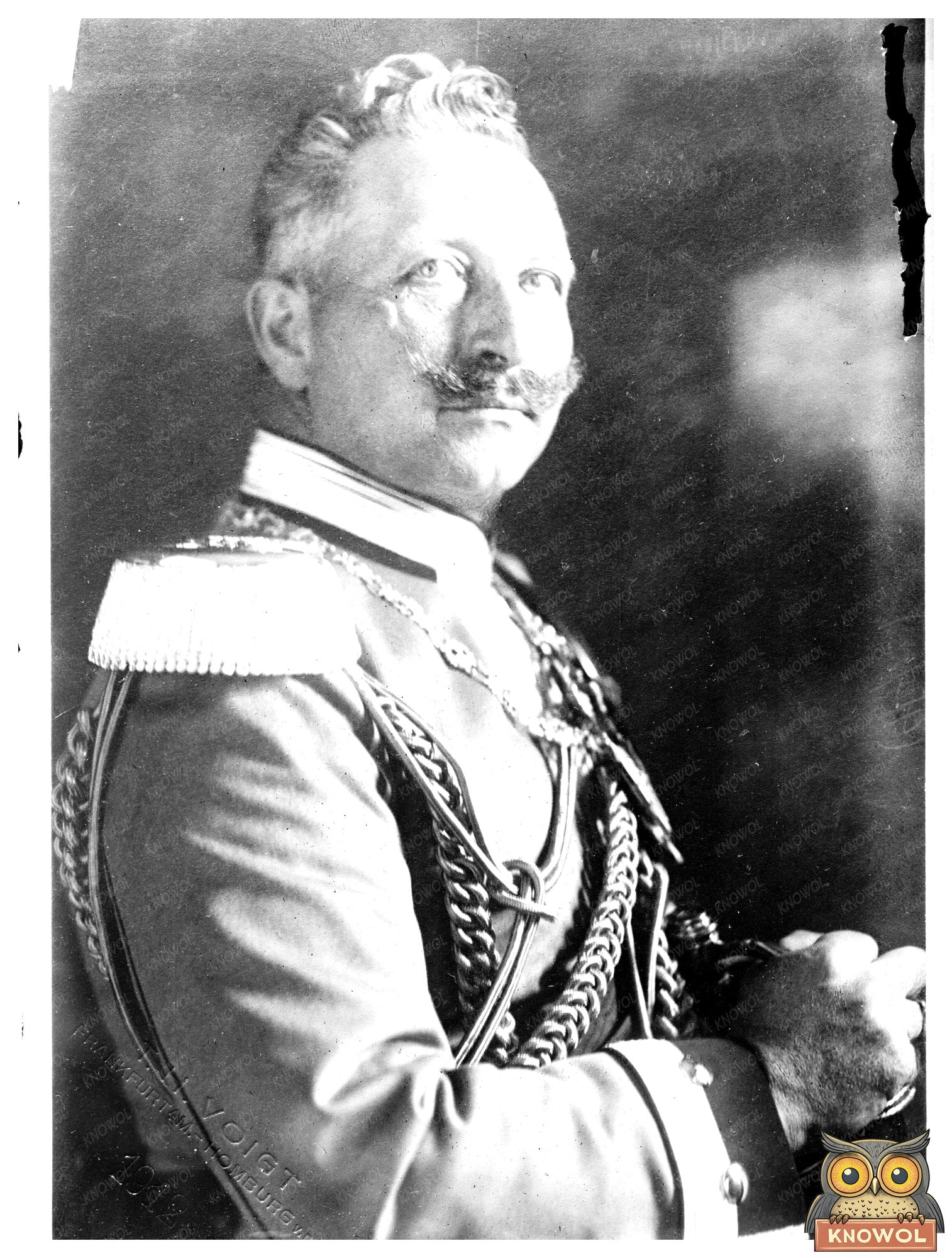 Powerful Portrait of Kaiser Wilhelm II, 1910-1915