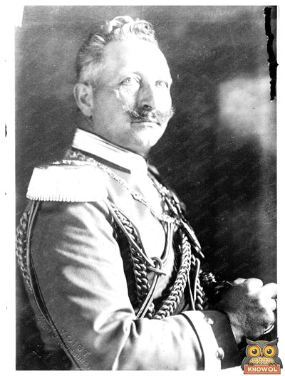 Powerful Portrait of Kaiser Wilhelm II, 1910-1915