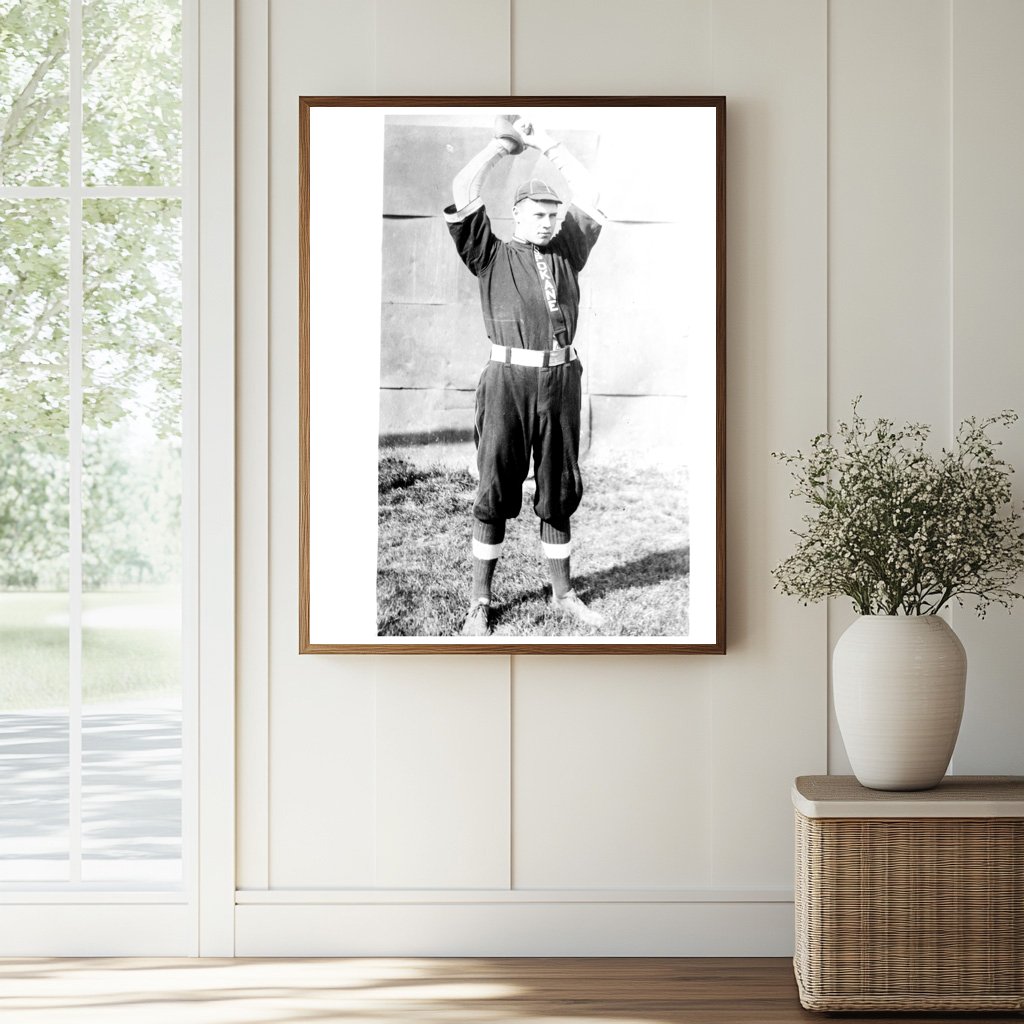 1912 Spokane Baseball: Northwestern League Action Shot