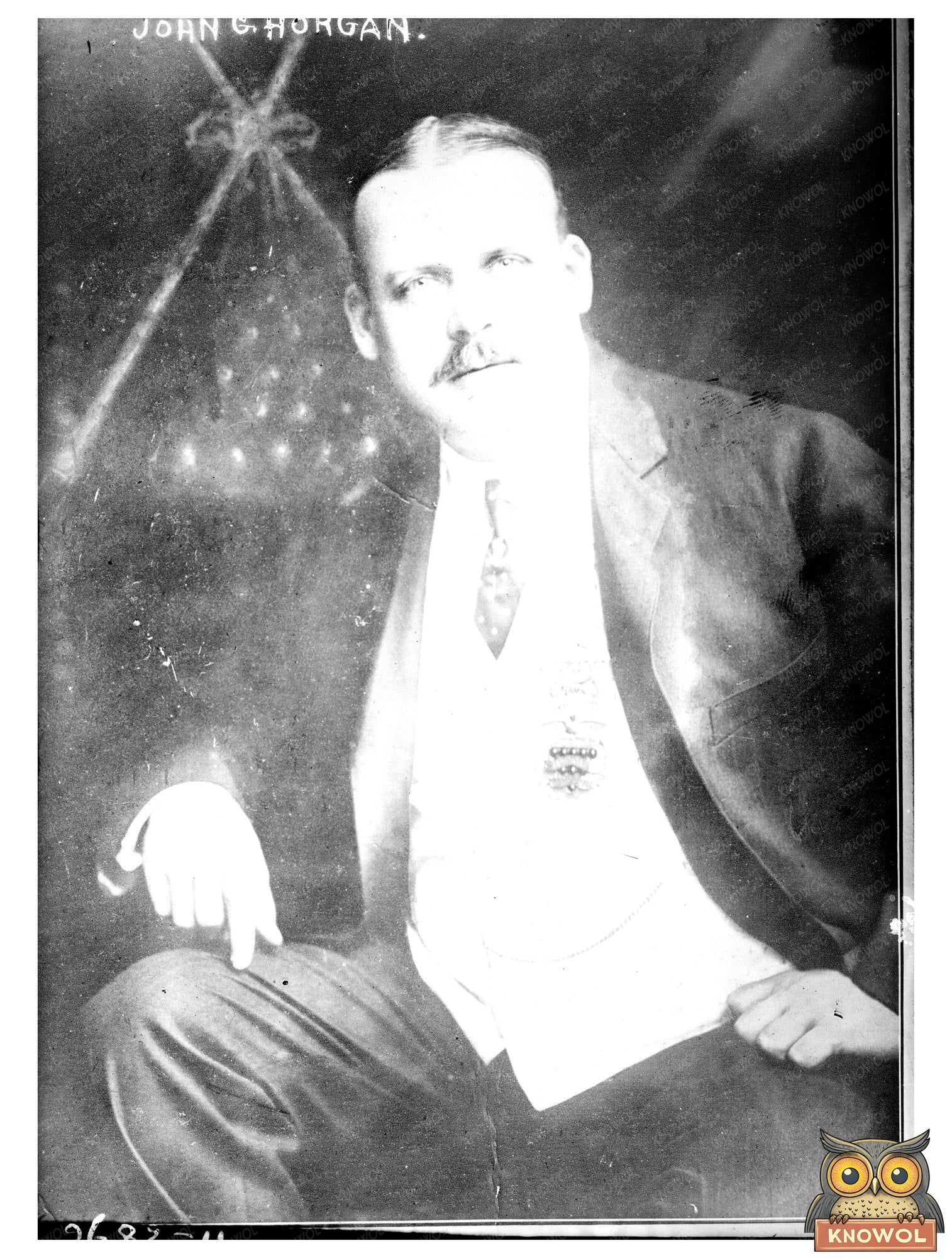Early 20th-Century Governor Portrait, Circa 1910
