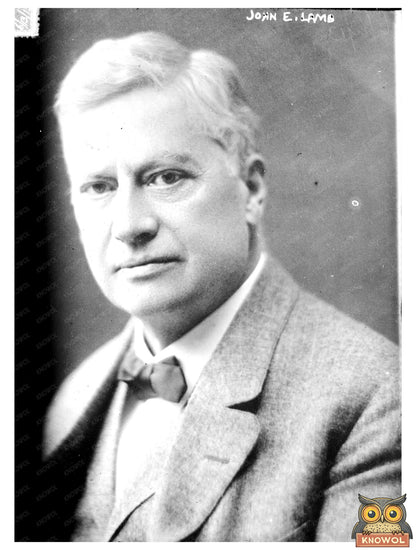 Historic Portrait of 1913 Public Service Leader