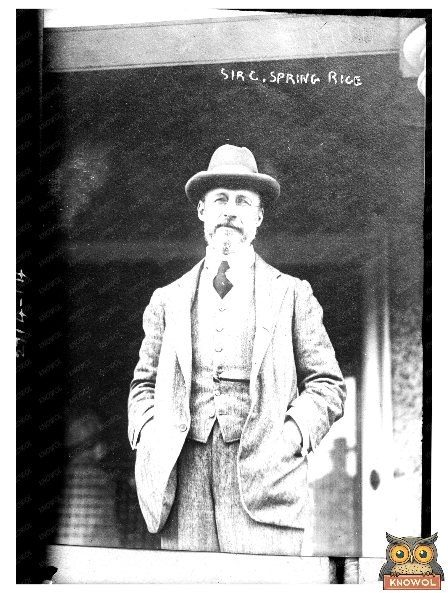 British Diplomat Sir C. Spring Rice, Early 1900s