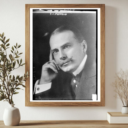 1913 Portrait of American Diplomat Frederic Penfield