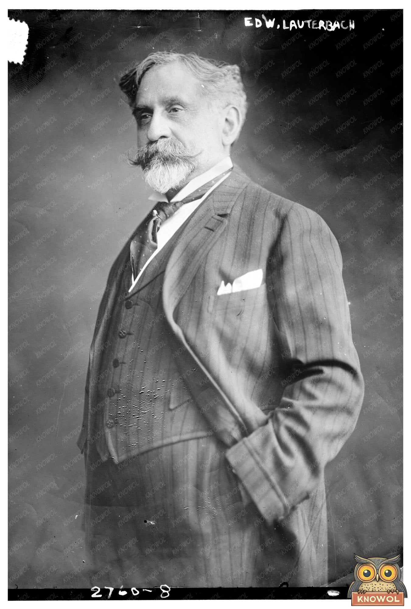 Early 20th Century Legal Pioneer in Portrait