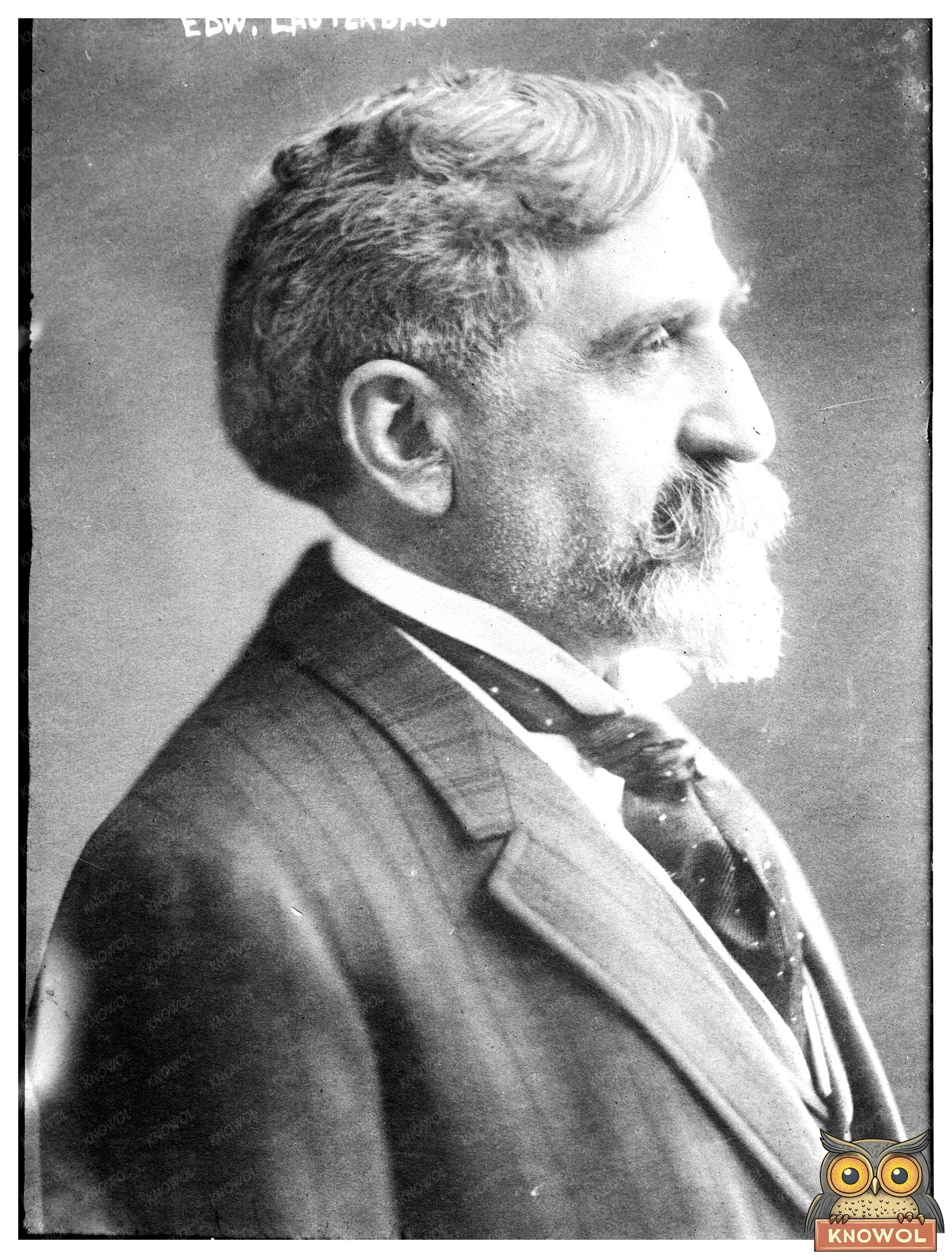 Historic Portrait of an Early 20th Century Visionary
