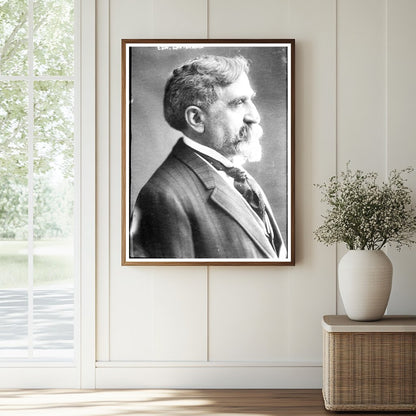 Historic Portrait of an Early 20th Century Visionary