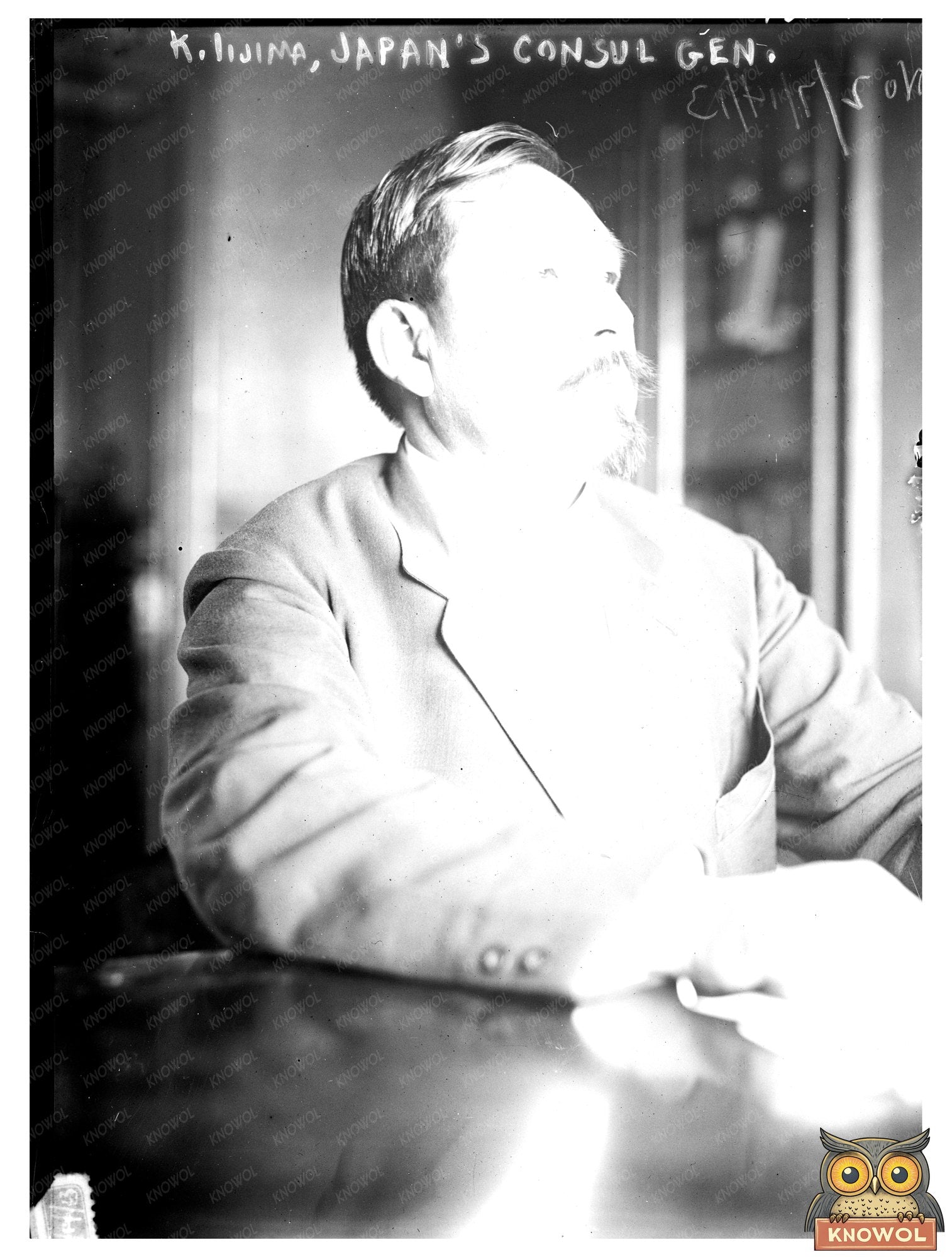 1913 Portrait of Japan’s Influential Consul General