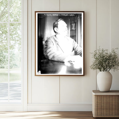 1913 Portrait of Japan’s Influential Consul General