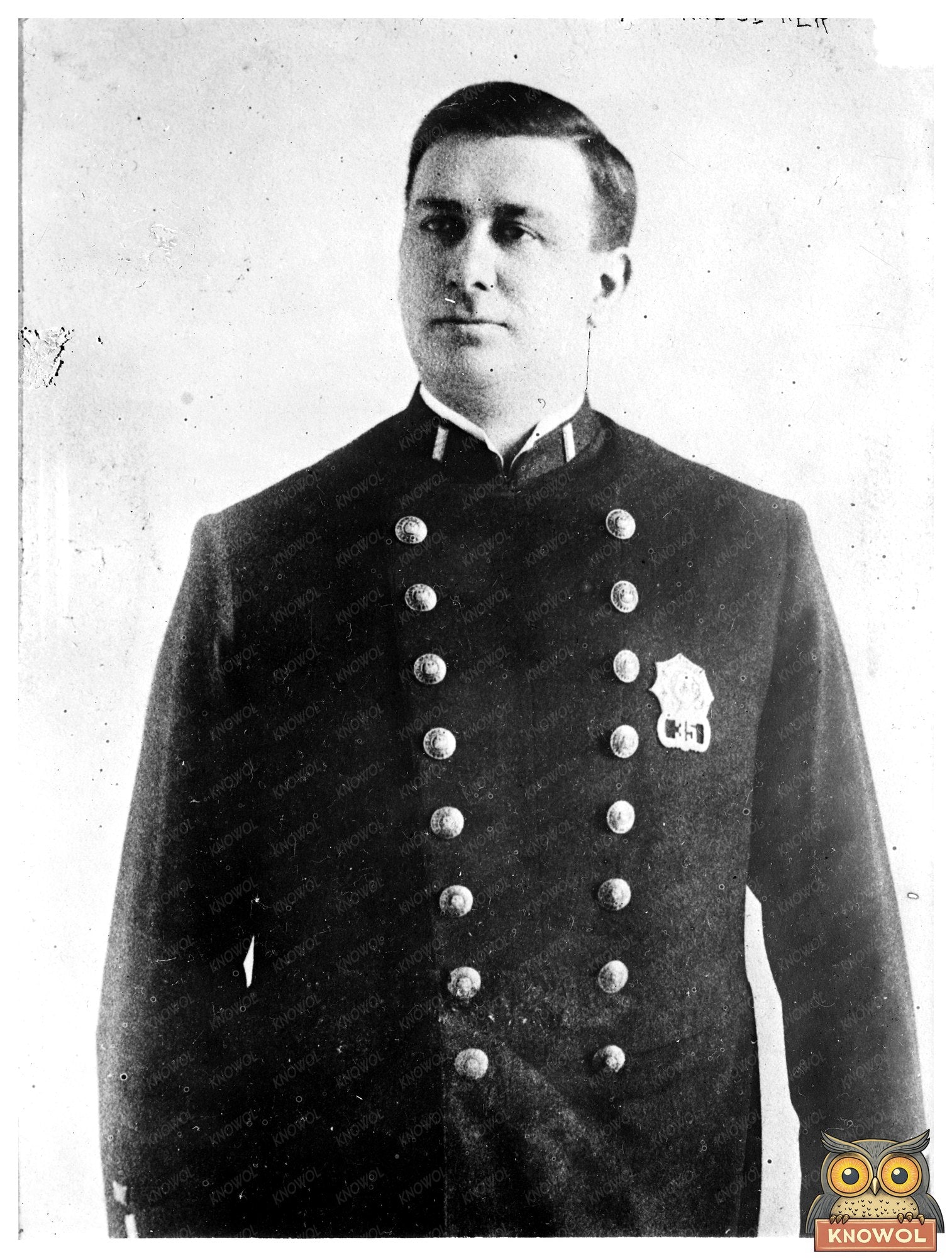 Early 1910s NY Police Lieutenant Portrait