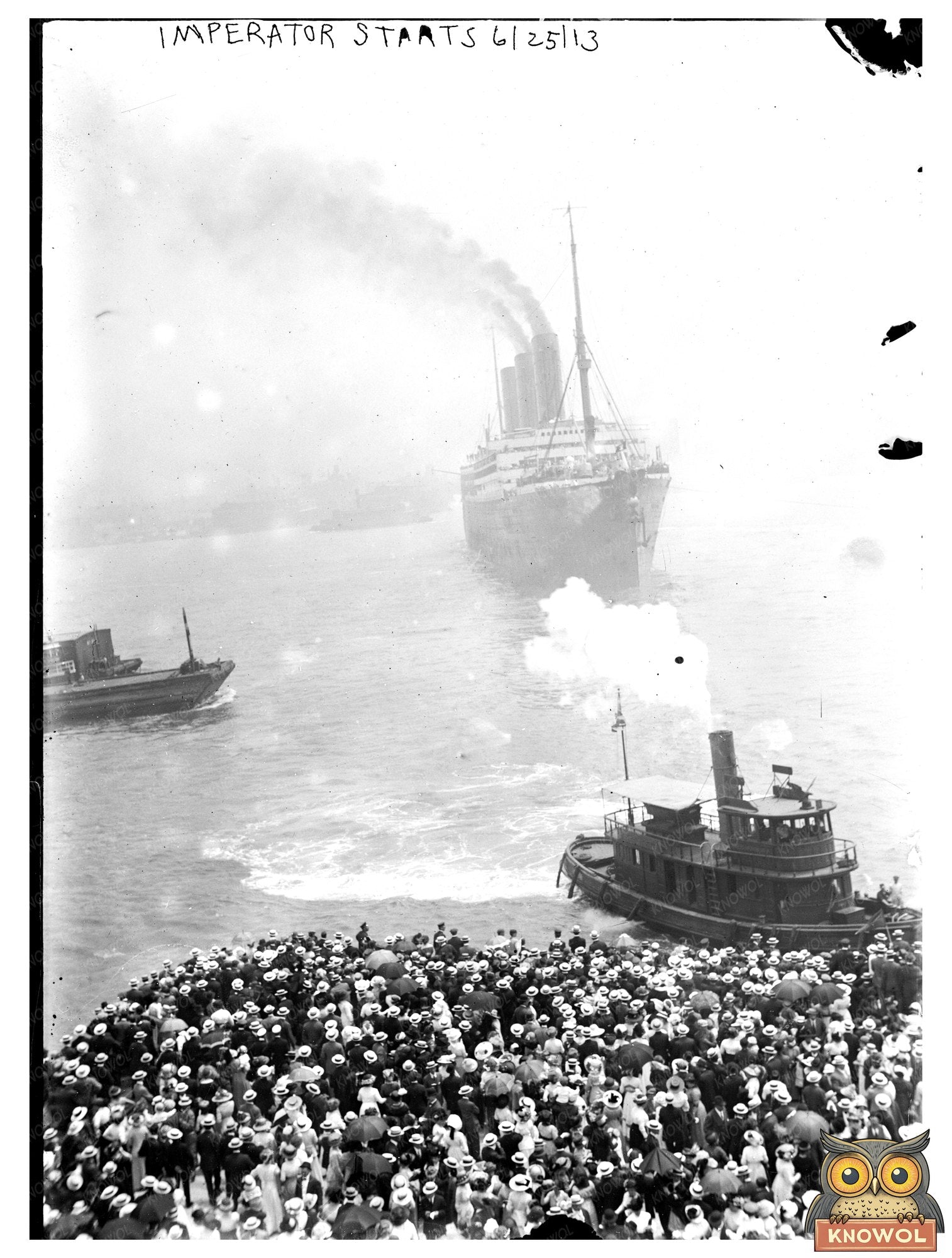 Launch of RMS Imperator: A Maritime Milestone