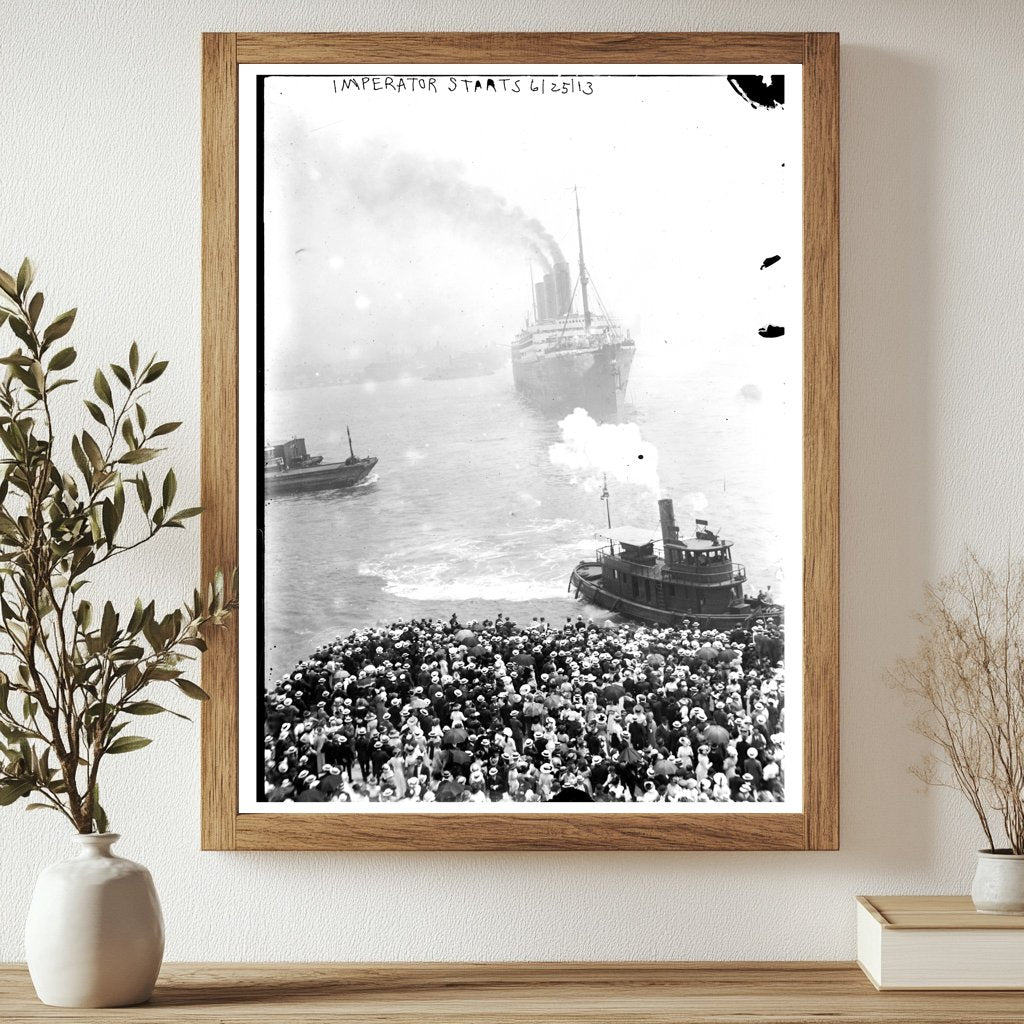 Launch of RMS Imperator: A Maritime Milestone