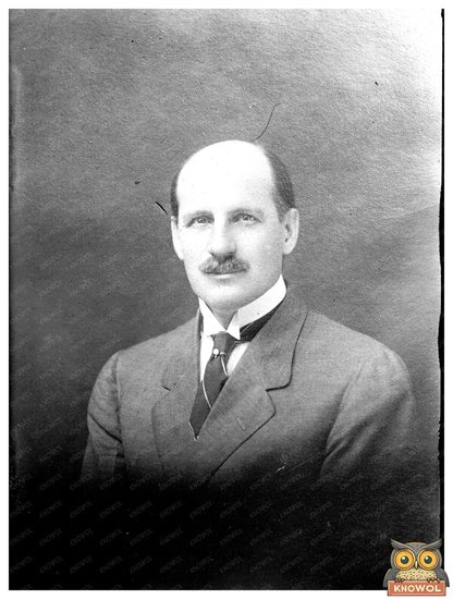 Early 1900s Vintage Portrait of Jos. R. Darling