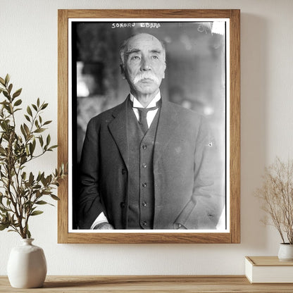 1913 Portrait of Japanese Educator Ebara Soroku