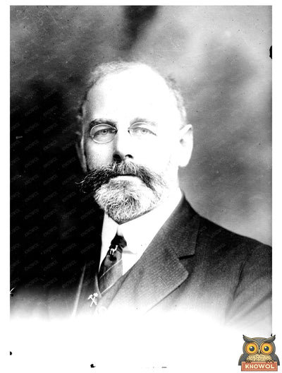 Early 20th Century Industrial Pioneer Portrait