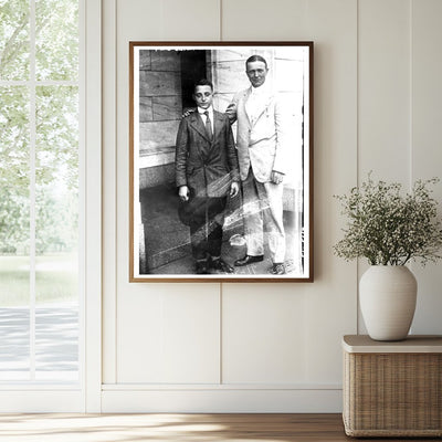 Historic Meeting: Early 20th-Century Politicians