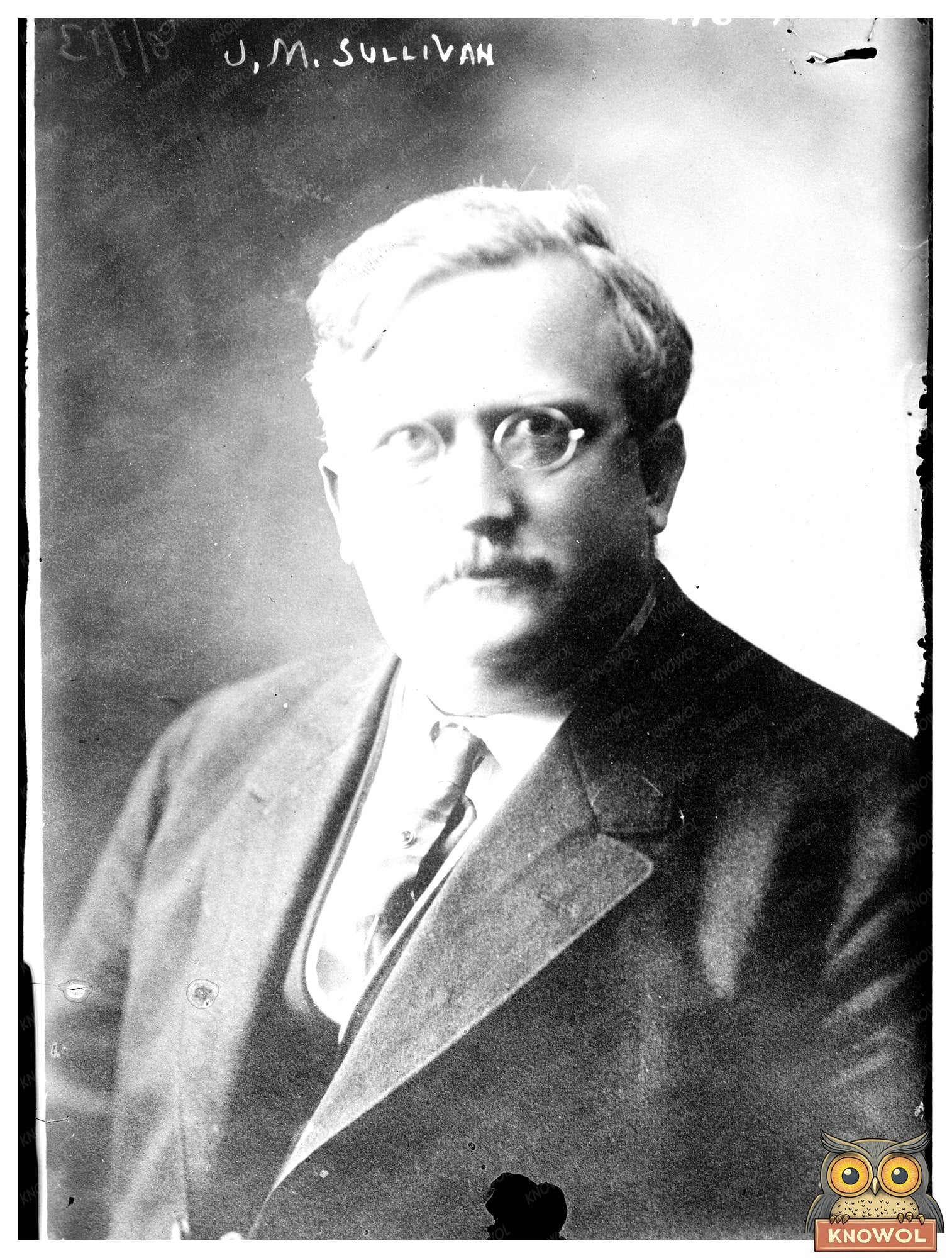 1913 Portrait of a Notable Early 20th Century Figure