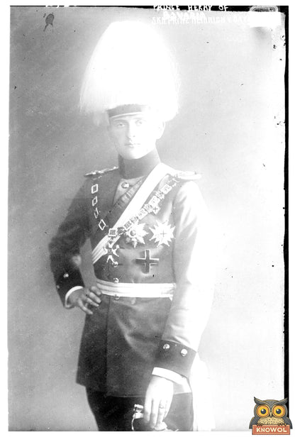 Regal Portrait of Prince Henry of Bavaria, 1910s