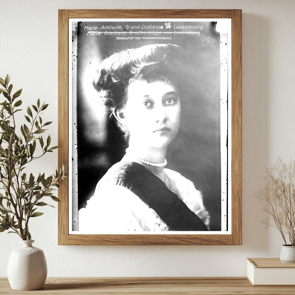 1913 Portrait of Grand Duchess Marie Adelaide