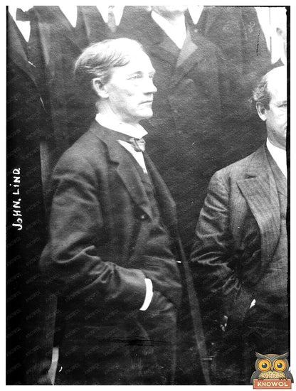Historic 1913 Portrait of Minnesota Governor John Lind