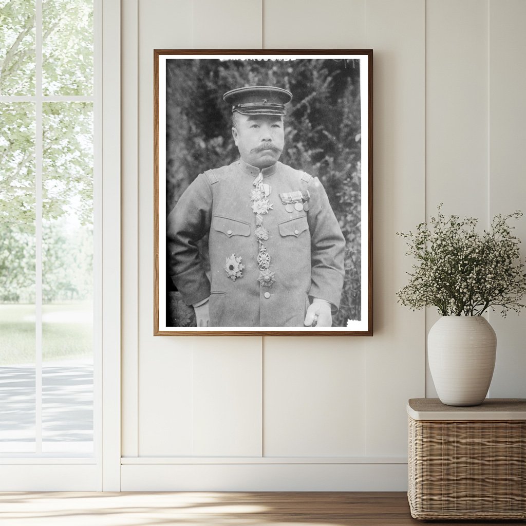1913 Portrait of Japanese General S. Kusuose